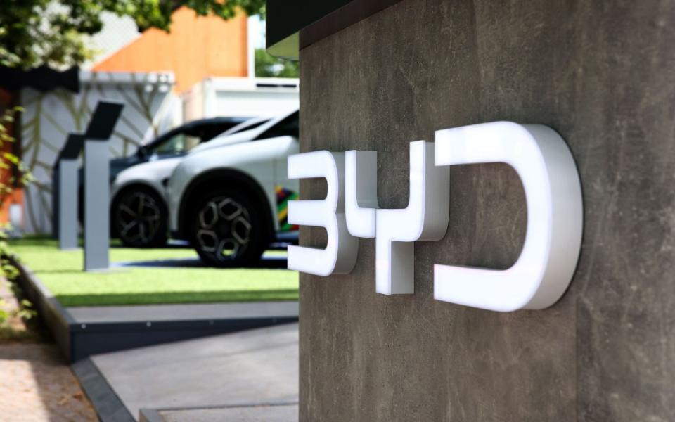 BYD is on the verge of claiming Tesla's crown as the world's largest electric vehicle seller