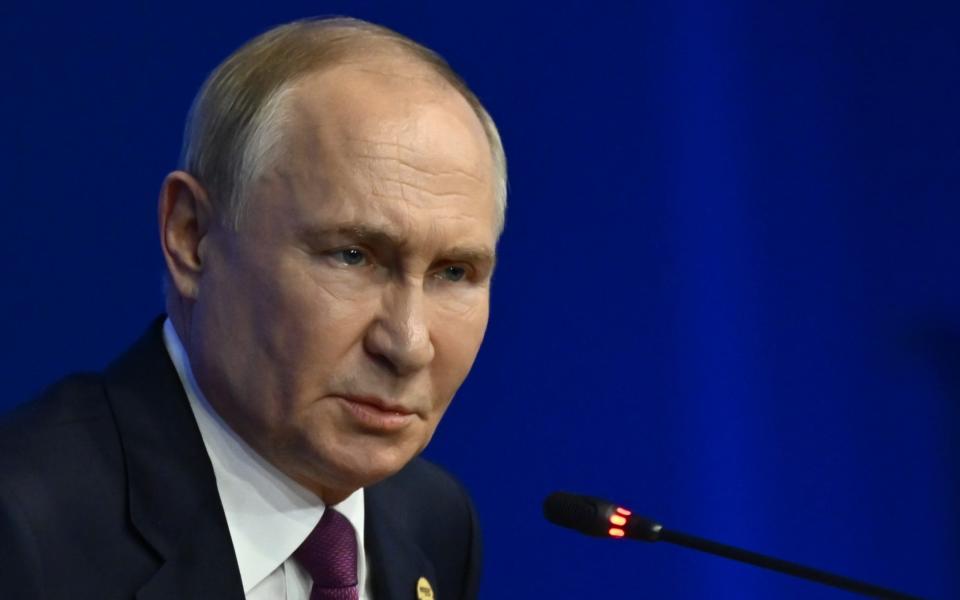 Inflation has surged to 13.4pc in Vladimir Putin's Russia